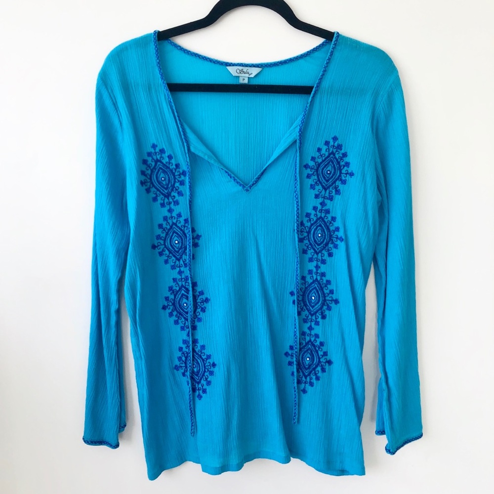 Sulu Collection Hand Crafted Blouse
